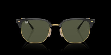 Ray-Ban New Clubmaster RB4416 601/31 Black on Gold