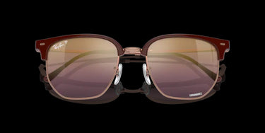 Ray-Ban New Clubmaster RB4416 6654G9 Bordeaux on Rose Gold