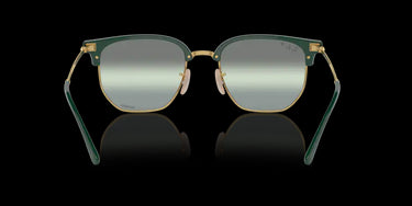 Ray-Ban New Clubmaster RB4416 6655G4 Green on Gold