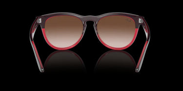 Ray-Ban Iris RB4471 663113 Grey on Transparent Red