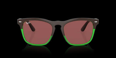 Ray-Ban Steve RB4487 663469 Dark Brown on Transparent Green