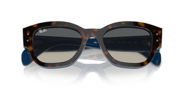 Ray-Ban Jorge RB7681S 140171 Havana Grijs op Blauw
