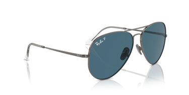 Ray-Ban Aviator Titanium RB8089 165/S2 Staalgrijs