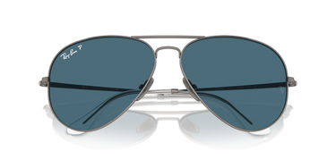 Ray-Ban Aviator Titanium RB8089 165/S2 Staalgrijs