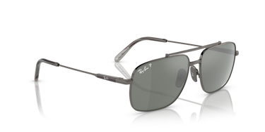 Ray-Ban Michael Titanium RB8096 165/GK Staalgrijs