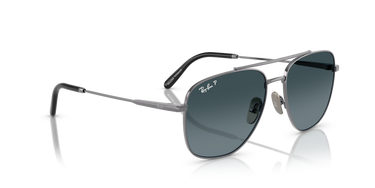 Ray-Ban William Titanium RB8097 165/S3 Staalgrijs