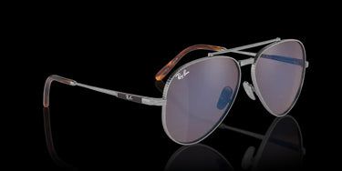 Ray-Ban Aviator Titanium RB8225 3139O4 Silver