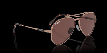 Ray-Ban Aviator Titanium RB8225 3140AF Rose Gold