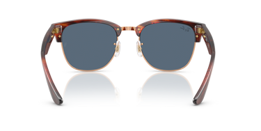 Ray-Ban Clubmaster Reverse RBR0504S 13983A Gestreept Havana op Roségoud
