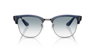 Ray-Ban Clubmaster Reverse RBR0504S 670879 Transparant Marineblauw op Staalgrijs