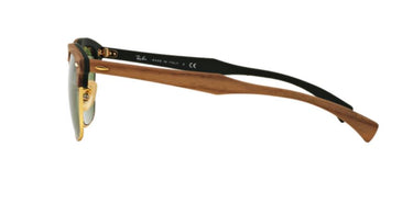 Ray-Ban Clubmaster RB3016M 11824E Walnut Rubber Green