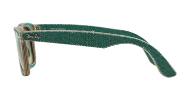 Ray-Ban Wayfarer RB2140 11663M Jeans Green