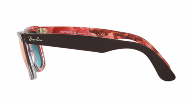 Ray-Ban Wayfarer RB2140 12004W Top Grad Pink On Brown