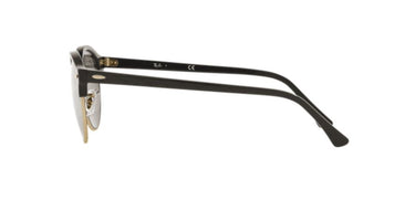 Ray-Ban Clubround RB4246 1197Z2 Top Wrinkled Black On Black