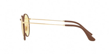 Ray-Ban Round Craft  RB3475Q 90424A Leather Light Brown
