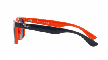Ray-Ban Junior New Wayfarer RJ9052S 178/80 Top Blue On Orange