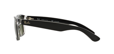 Ray-Ban New Wayfarer RB2132 605258 Top Black On Transparent