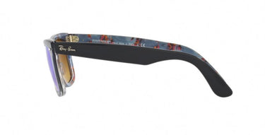 Ray-Ban Wayfarer RB2140 11984O Top Grad Grey On Blue