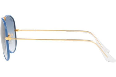 Ray-Ban Aviator Full Color Rb3025Jm 91963F Light Blue on Legend Gold