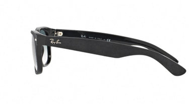 Ray-Ban New Wayfarer RB2132 62423F Black Top Black Alcantra