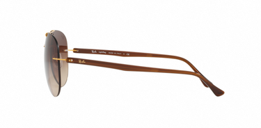 Ray-Ban LightRay RB8058 157/13 Brushed Gold