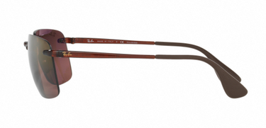 Ray-Ban Chromance RB4255 604/6B Shiny Brown