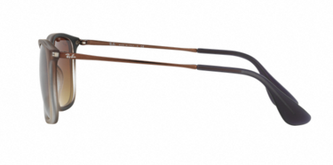 Ray-Ban Chris RB4187 622413 Brown Shot On Black