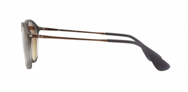 Ray-Ban RB4243 622413 Brown Shot On Black