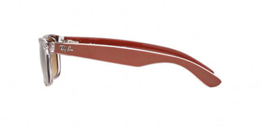 Ray-Ban Wayfarer RB2132 614585 Top Brushed Brown On Transparent