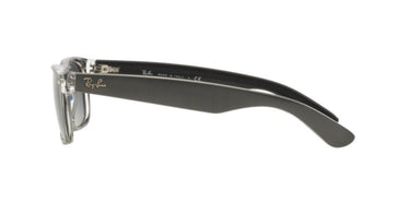 Ray-Ban Wayfarer RB2132 614371 Top Brushed Gunmetal On Transparent