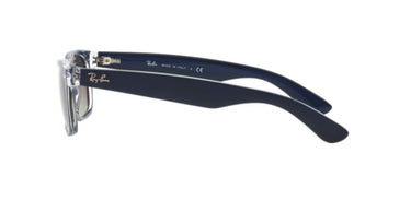 Ray-Ban Wayfarer RB2132 605371 Top Matte Blue On Transparent