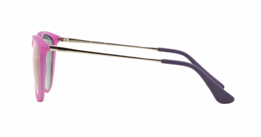 Ray-Ban Junior Erika RJ9060S 70084V Violet Fluo Trasp Rubber