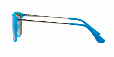 Ray-Ban Junior RJ9061S 701155 Azure Fluo Trasparent Rubber