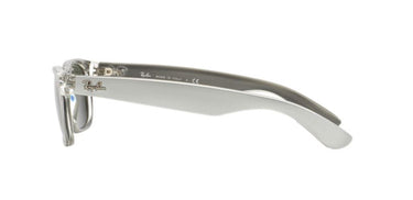 Ray-Ban Wayfarer RB2132 614440 Top Brushed Silver On Transparent