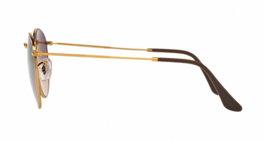 Ray-Ban Round Metal RB3447 9001A5 Shiny Light Bronze