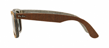 Ray-Ban Wayfarer RB2140 11912X Top Osaka Brown On Jeans Grey