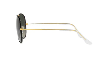 Ray-Ban Aviator Full Color RB3025JM 919671 Black on Legend Gold