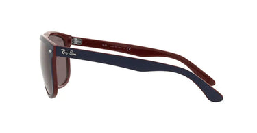 Ray-Ban Boyfriend RB4147 65697N Matte Blue on Brown