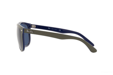 Ray-Ban Boyfriend RB4147 657080 Matte Green on Blue
