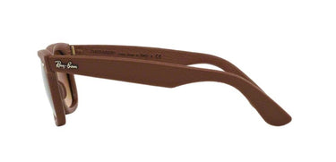 Ray-Ban Wayfarer Leather RB2140QM 116985 Used Leather Brown