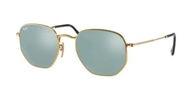 Ray-Ban Hexagonal Flat Lenses RB3548N 001/30 Gold