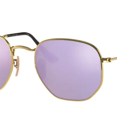 Ray-Ban Hexagonal Flat Lenses RB3548N 001/8O Gold
