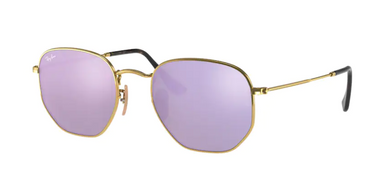 Ray-Ban Hexagonal Flat Lenses RB3548N 001/8O Gold