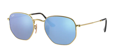 Ray-Ban Hexagonal Flat Lenses RB3548N 001/9O Gold