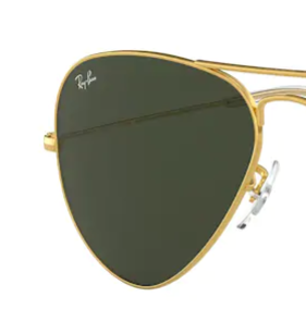 Ray-Ban Aviator RB3025 001 set reserve glazen