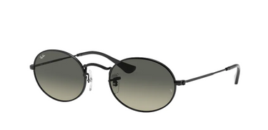 Ray-Ban Oval RB3547N 002/71 Black