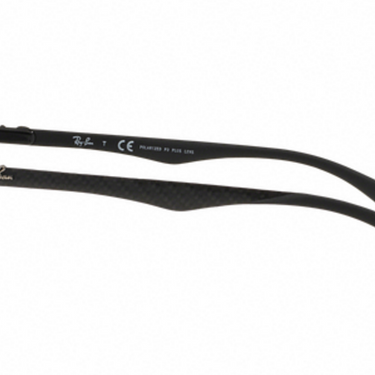 Ray-Ban Carbon Fibre RB8313 002/K7 Shiny Black