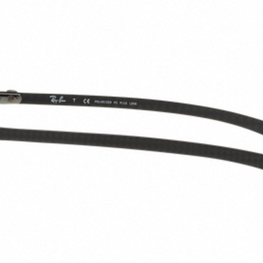 Ray-Ban Carbon Fibre RB8301 004/K6 Shiny Gunmetal