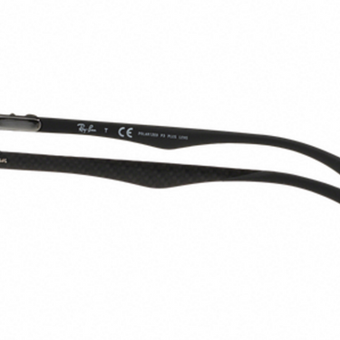 Ray-Ban Carbon Fibre RB8313 004/K6 Shiny Gunmetal