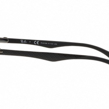 Ray-Ban Carbon Fibre RB8313 004/N3 Shiny Gunmetal